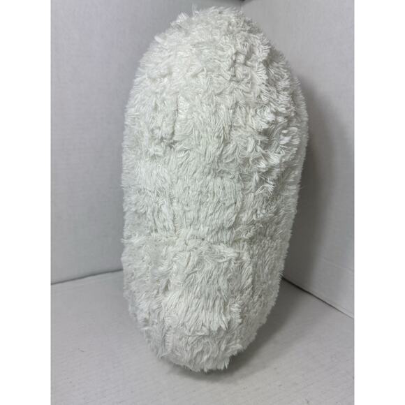 Llama Pillow Plush Pink & White Stuffed Animal 2 Scoops - Picture 8 of 8